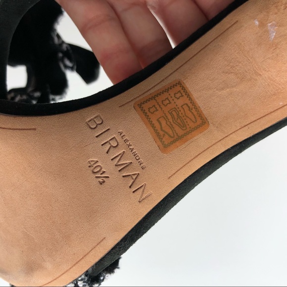 NEW Alexandre Birman Clarita Black Gingham Sandals - Picture 8 of 8